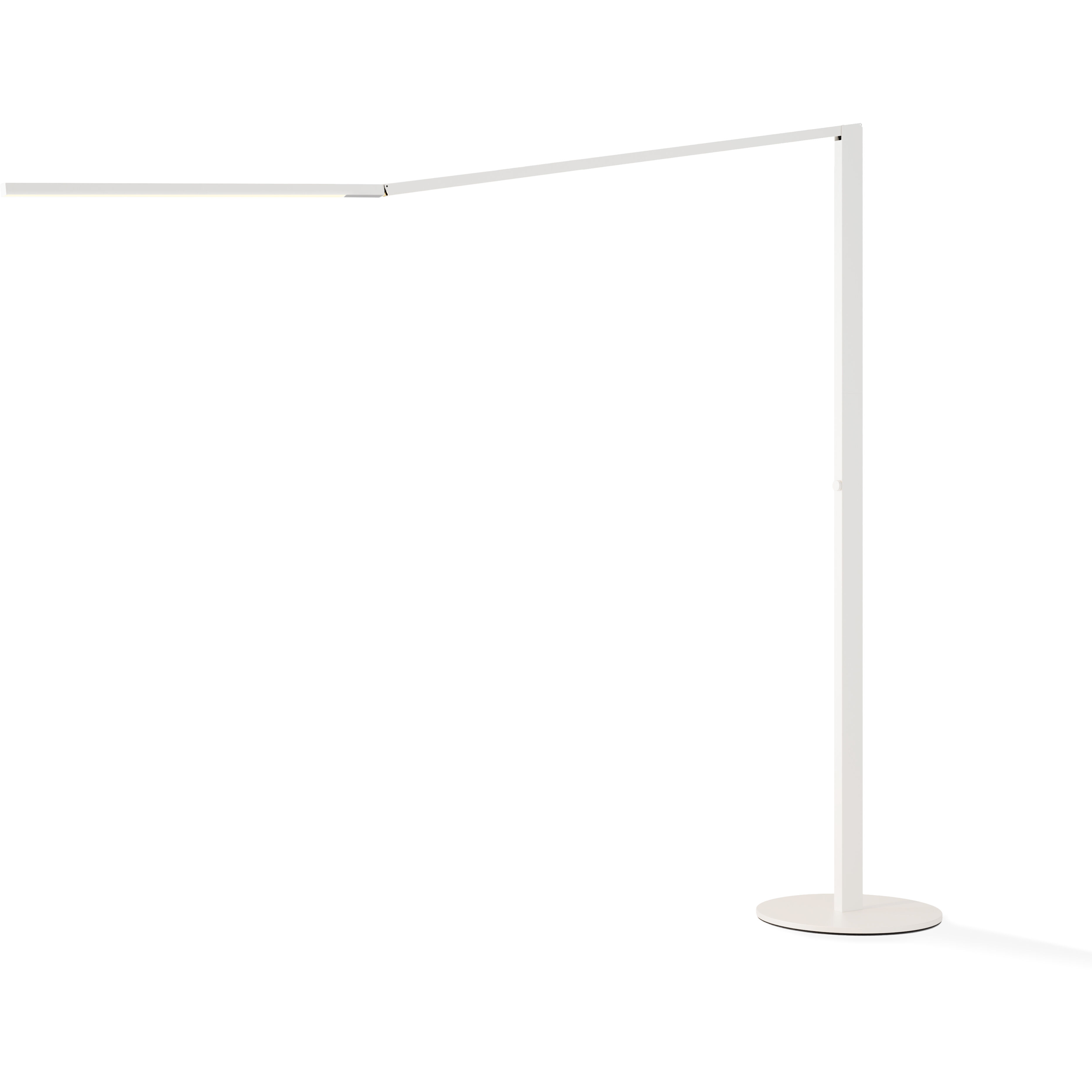 Z-Bar Titan 67.5 inch 26 watt Matte White Floor Lamp Portable Light